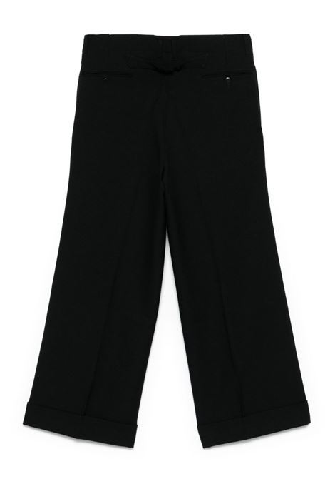 Pantaloni crop in nero Random Identities - uomo RANDOM IDENTITIES | RAN05P0271